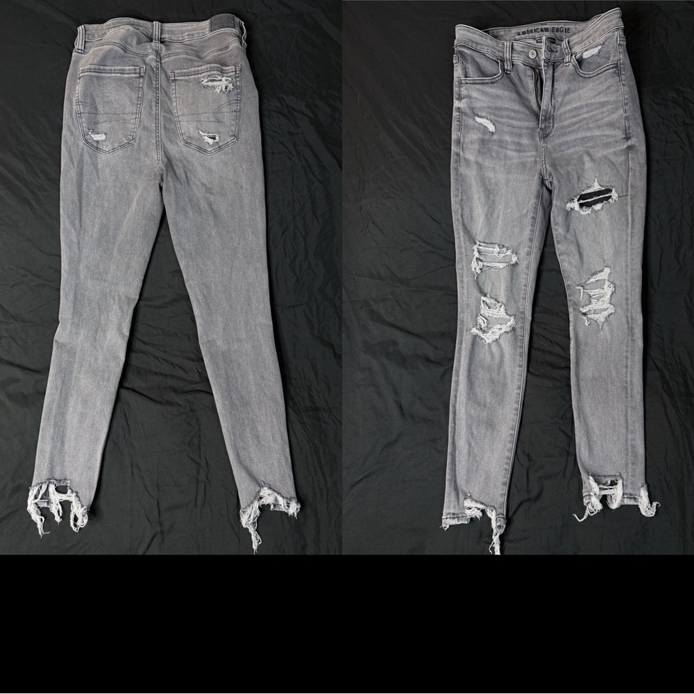 American Eagle Next Level Gray Women's Jeans